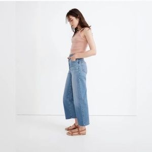 Madewell The Perfect Vintage Wide-Leg Crop Jean